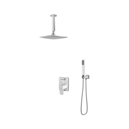 Venus II Concealed Shower System with Ceiling Shower